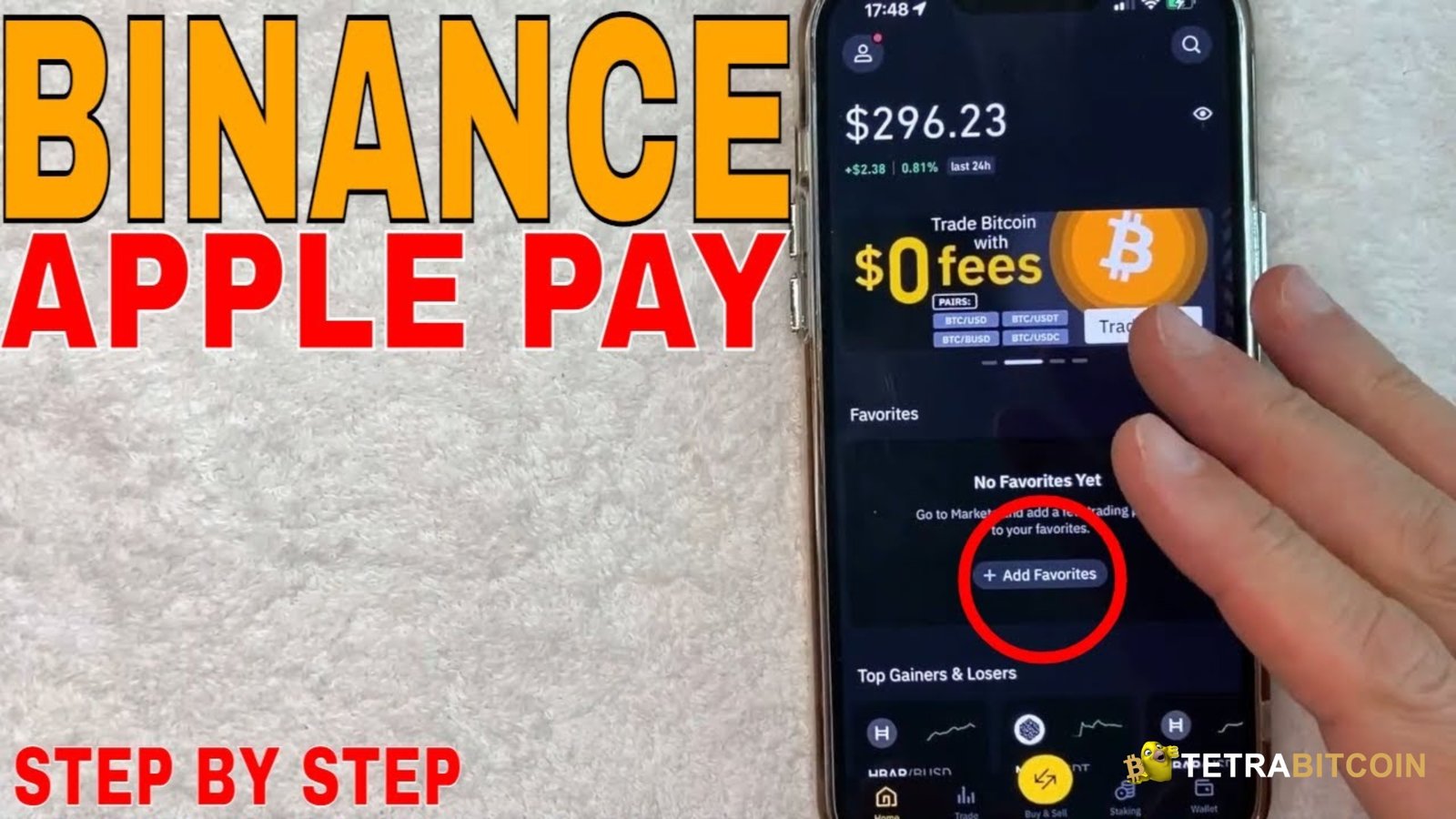 Buy Bitcoin with Apple Pay on Binance Cryptocurrency Exchange