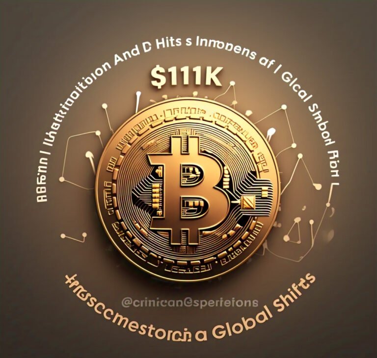Bitcoin Hits $111K as Institutional Adoption and Global Shifts Bitcoin Hits $111K
