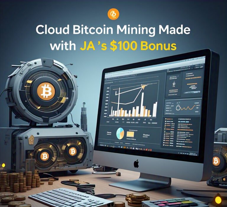 Cloud Bitcoin Mining Made Easy with JA Mining’s $100 Bonus Cloud Bitcoin Mining Made