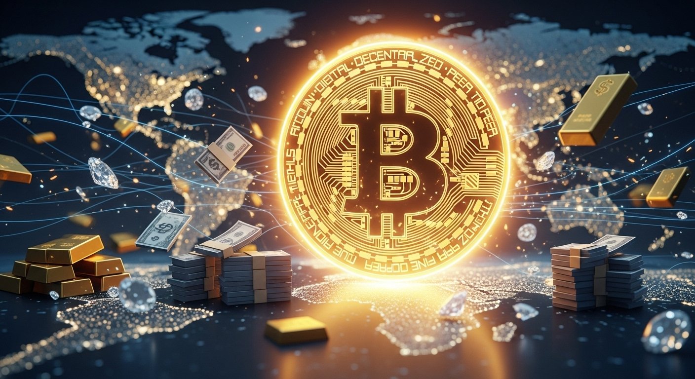 Bitcoin Competing for Global Store-of-Value Capital