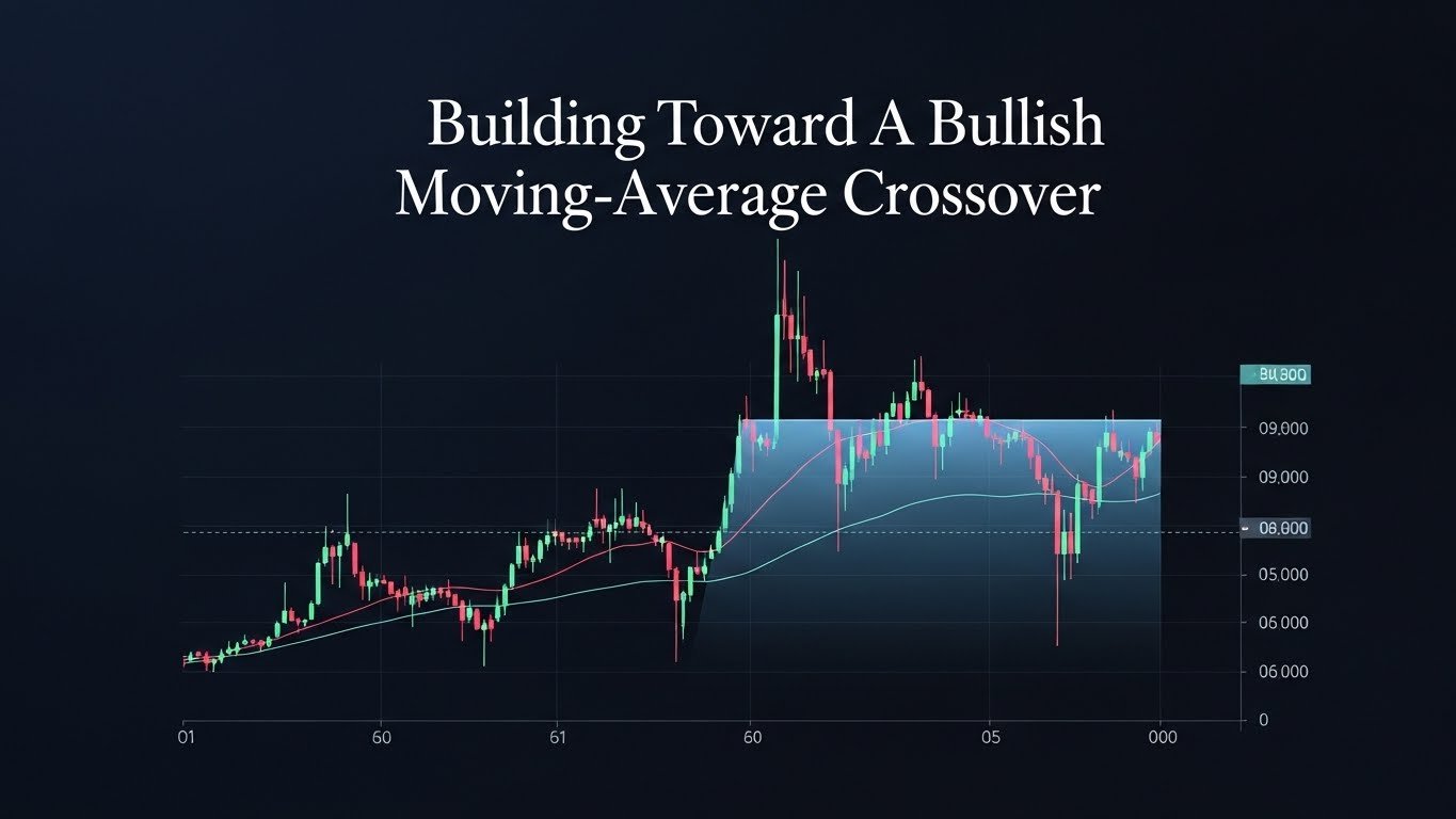 Building Toward A Bullish Moving-Average Crossover