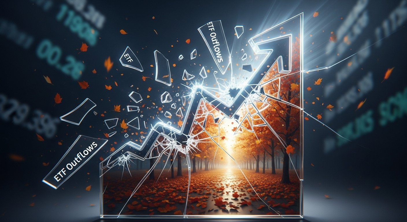 ETF outflows and the shattering of the Uptober story