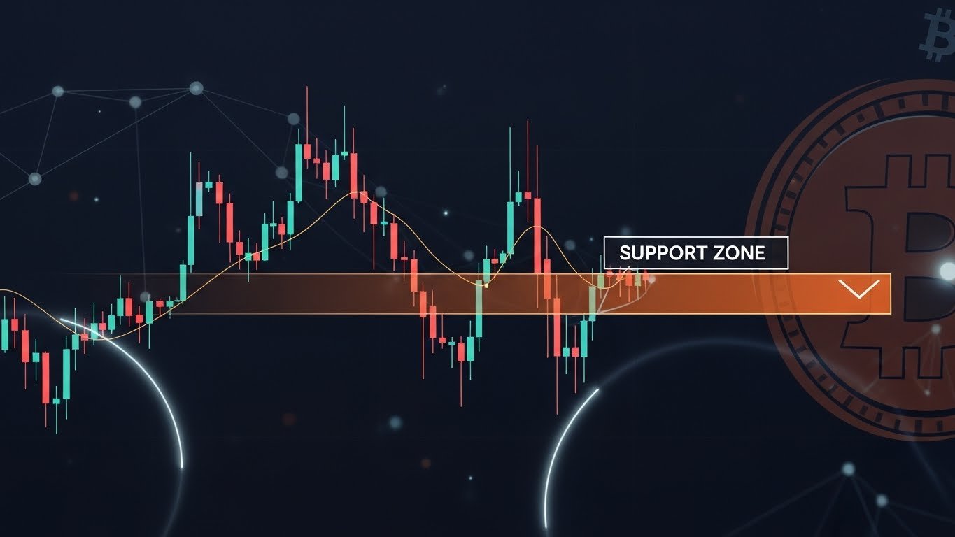 Holding the Short-Term Support Zone bitcoin