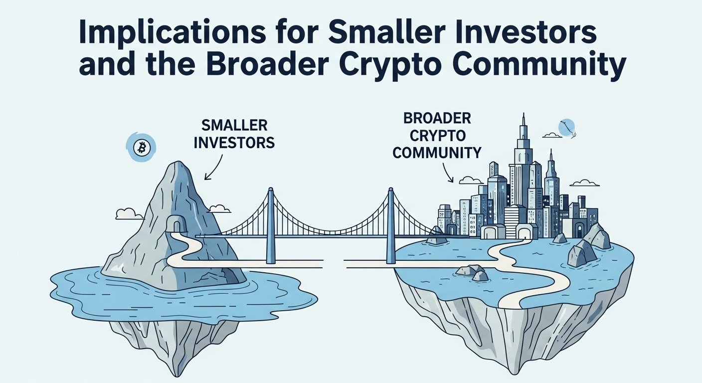 Implications for Smaller Investors and the Broader Crypto Community