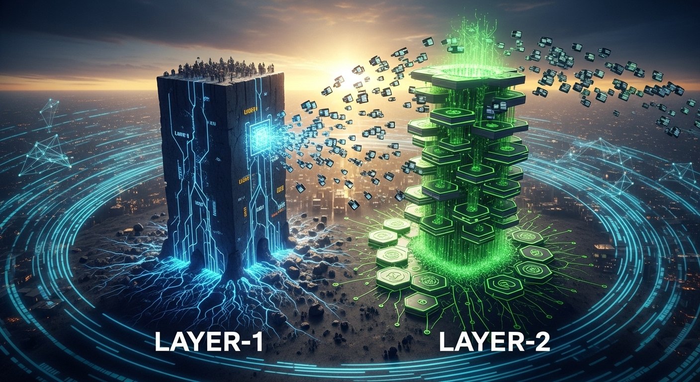 Layer-1 and Layer-2 Platforms Competing for Dominance
