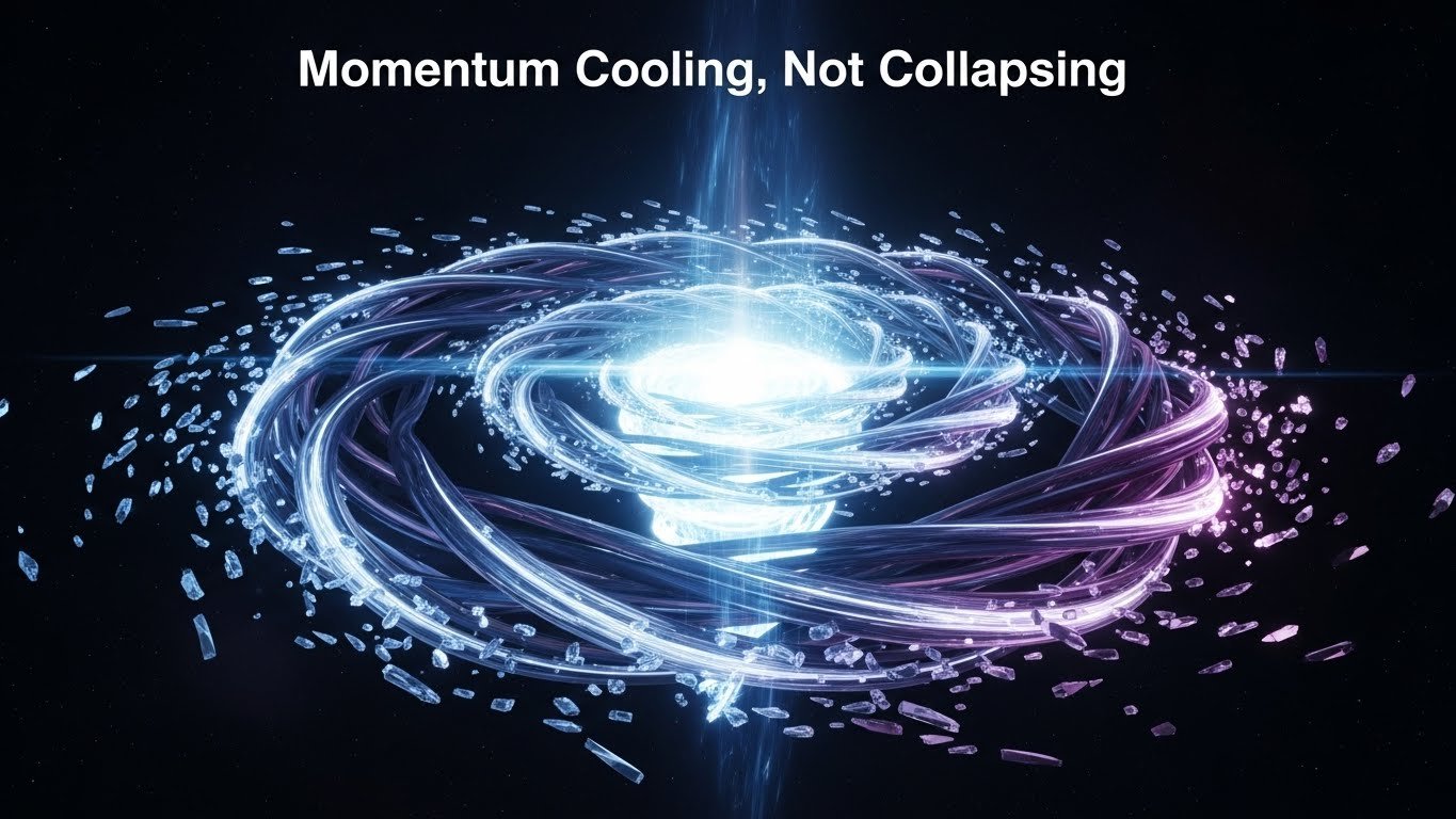 Momentum Cooling, Not Collapsing
