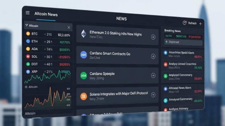 Altcoin News for Traders Real-Time