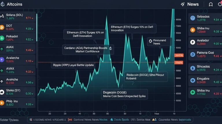 Altcoin Price Moving News