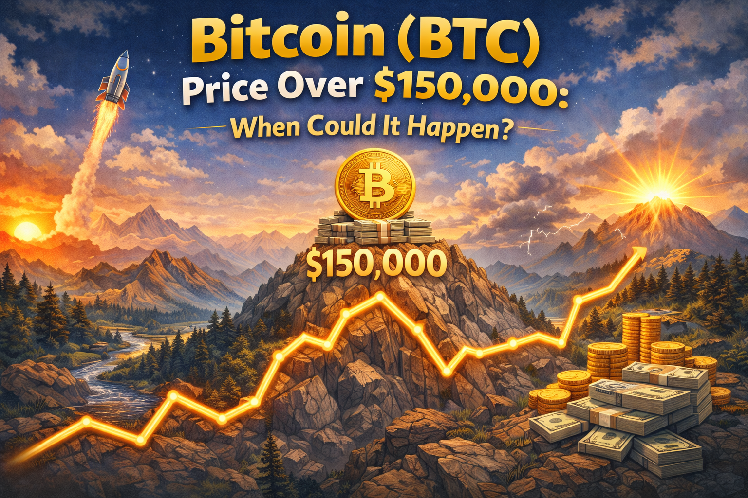 Bitcoin (BTC) Price Over $150,000: When Could It Happen?