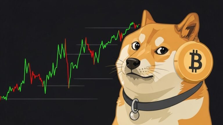 Dogecoin Slides Alongside