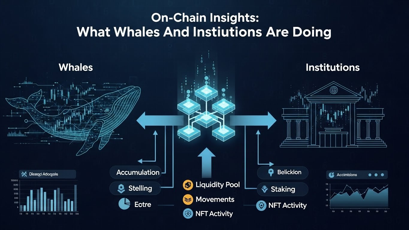 On-Chain Insights What Whales And Institutions Are Doing