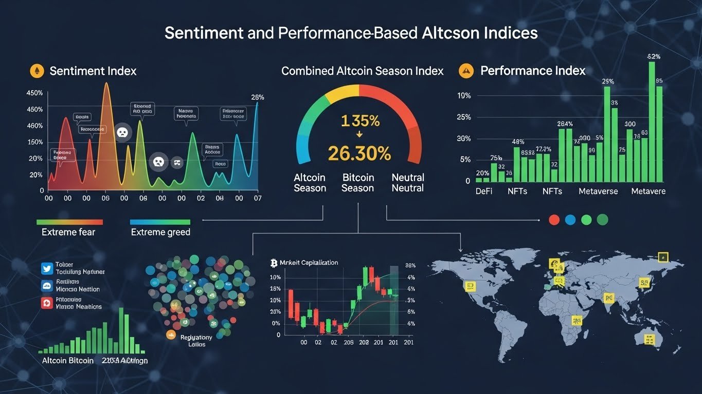 Sentiment and Performance-Based Altcoin Season Indices