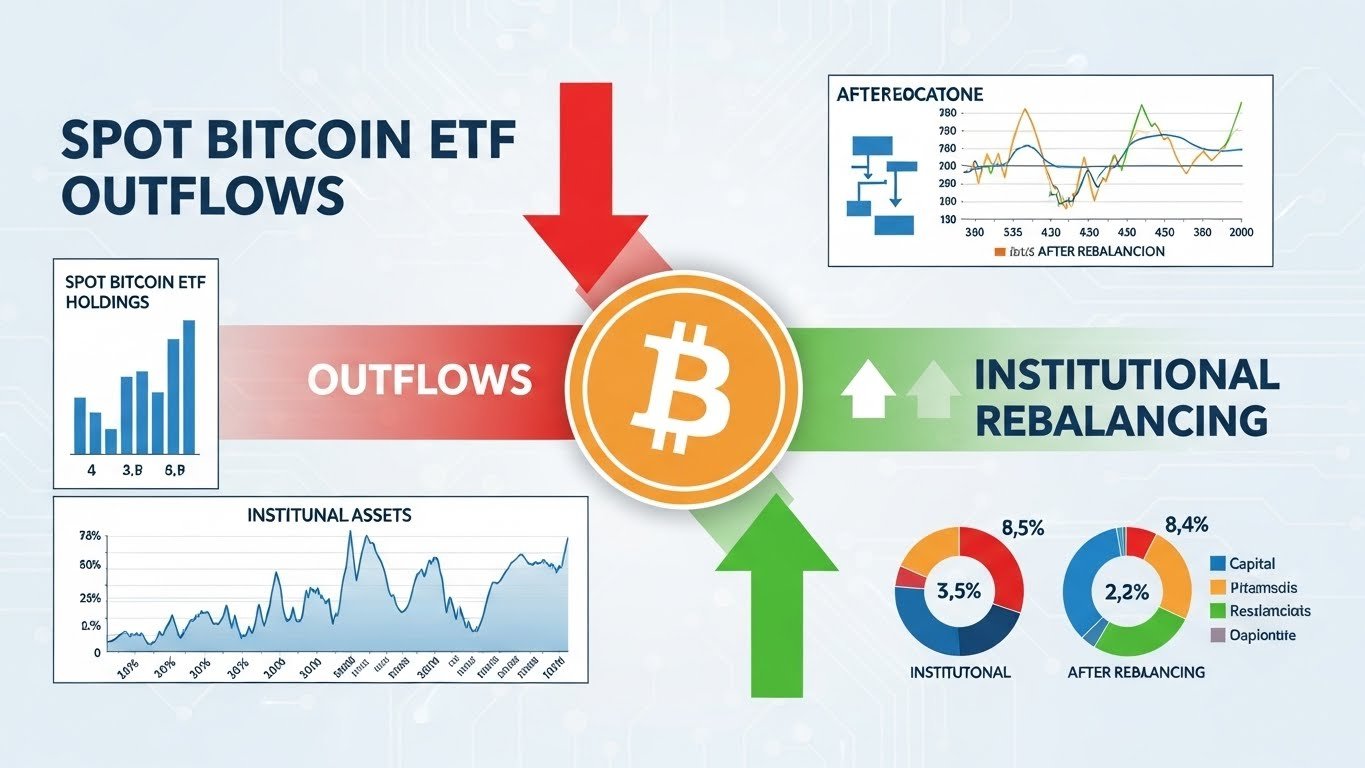 Spot Bitcoin ETF Outflows and Institutional Rebalancing