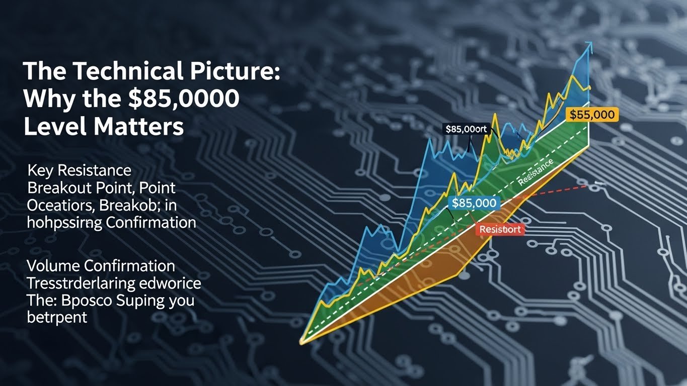 The Technical Picture: Why the $85,000 Level Matters
