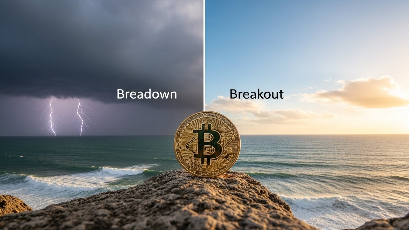 BTC Calm Before a Breakout or Breakdown