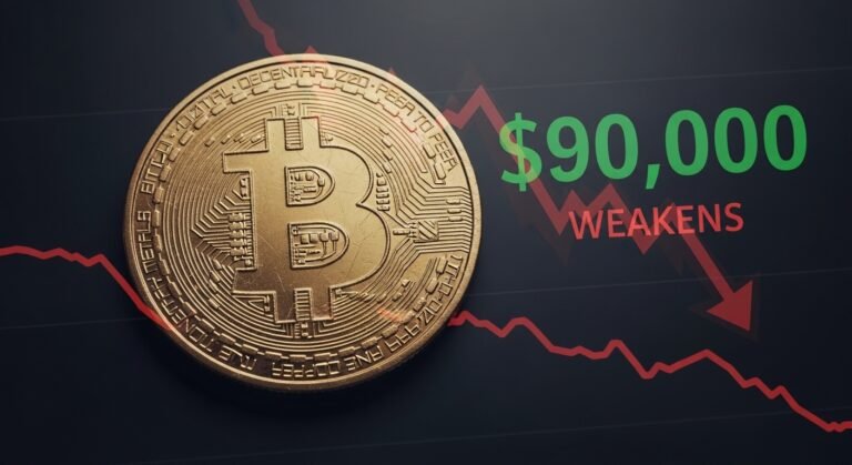 Bitcoin $90K Weakens