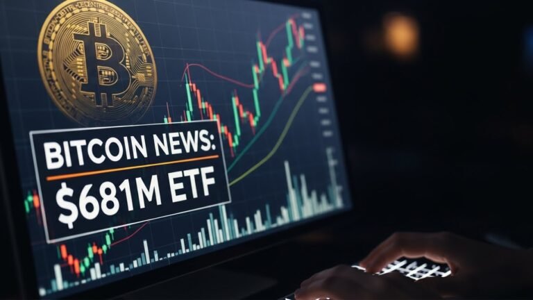 Bitcoin News $681M ETF Outflows Start 2026 Bitcoin News $681M ETF
