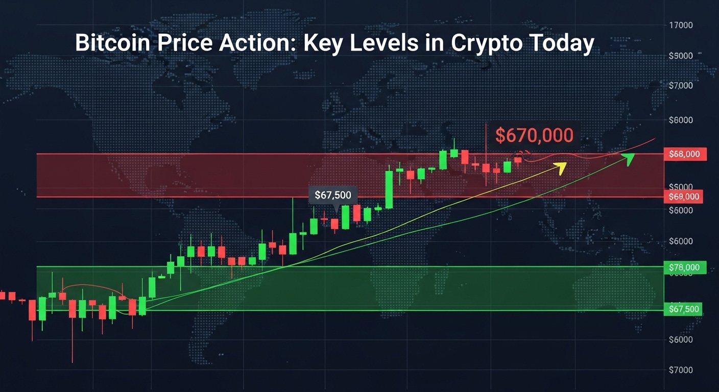 Bitcoin Price Action Key Levels in Crypto Today