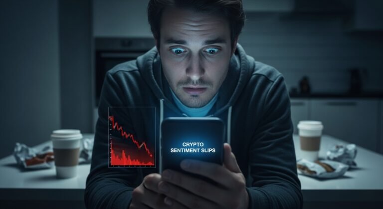 Crypto Sentiment Slips