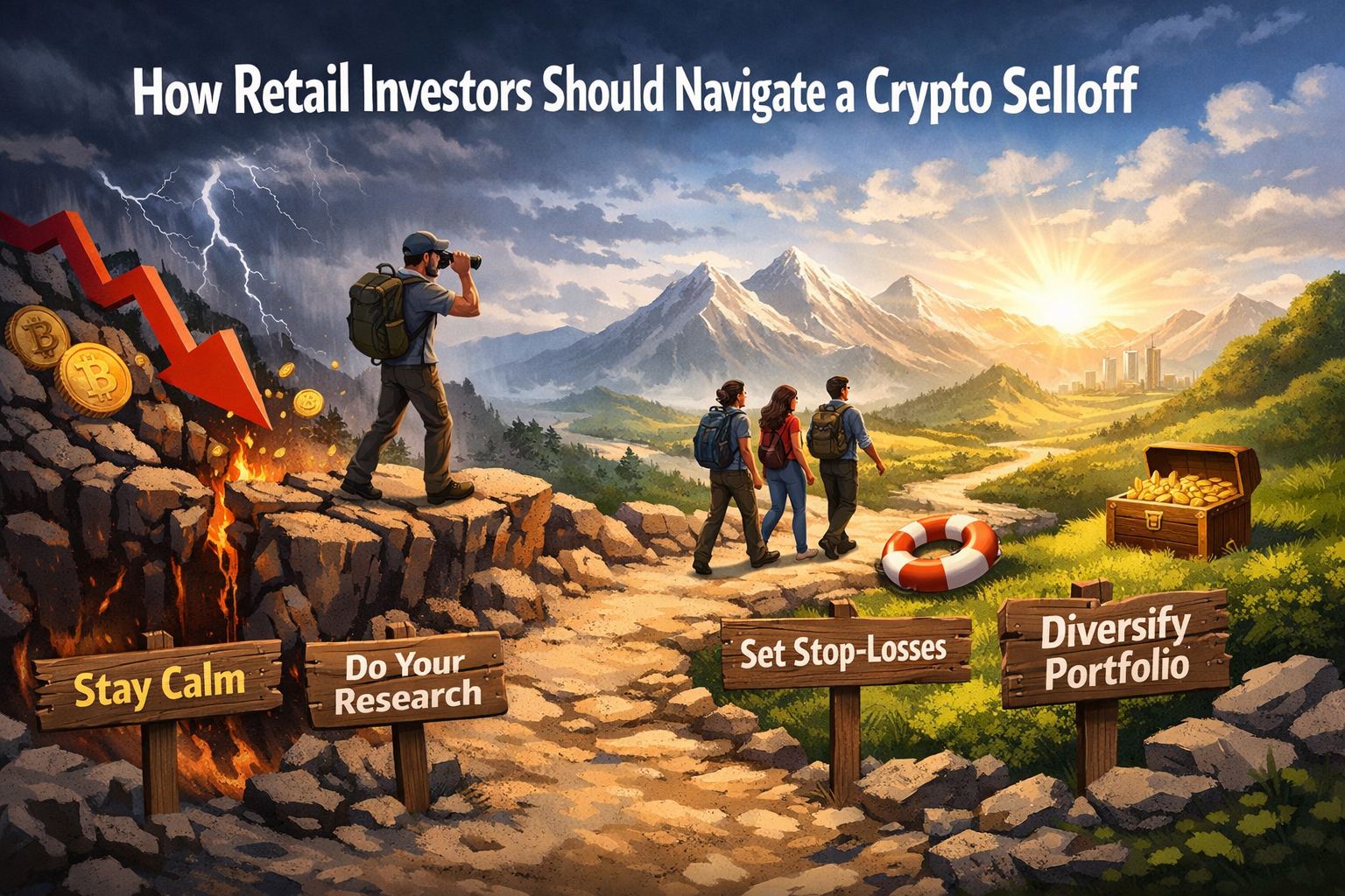 How retail investors should navigate a crypto selloff