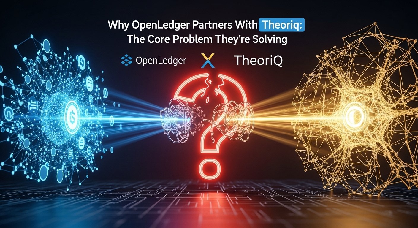 Why OpenLedger Partners With Theoriq The Core Problem They’re Solving