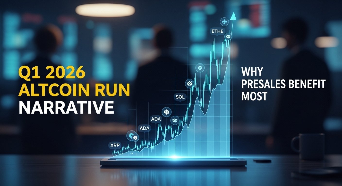 The Q1 2026 Altcoin Run Narrative and Why Presales Benefit Most