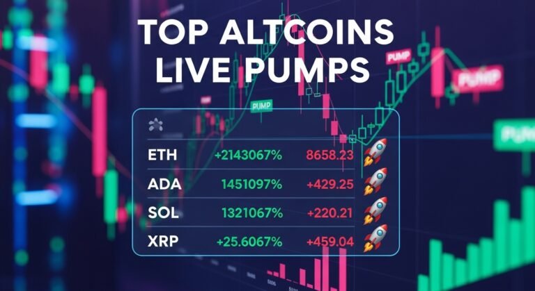 Top Altcoins LivLive Pumps