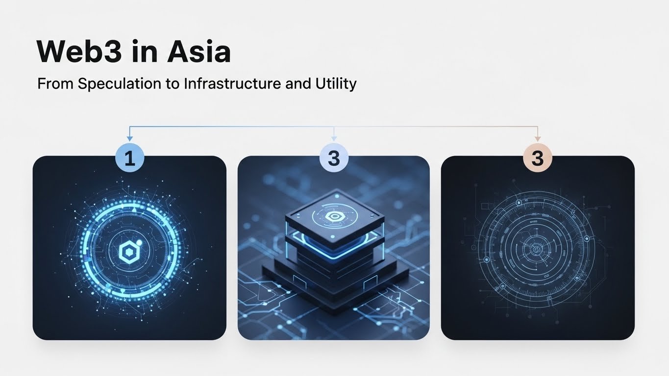 Web3 in Asia From Speculation to Infrastructure and Utility