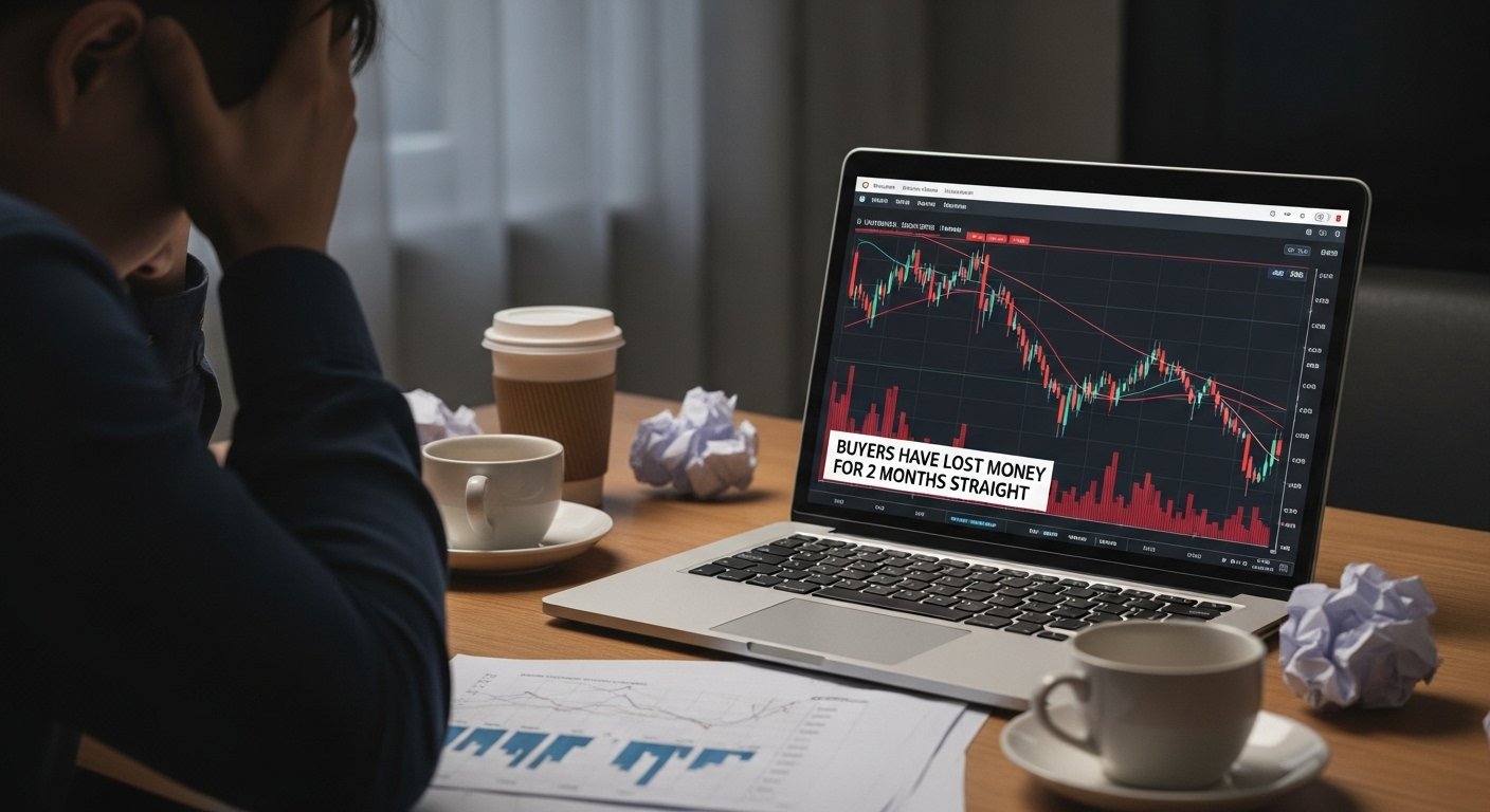 What “Buyers Have Lost Money for 2 Months Straight” Really Means