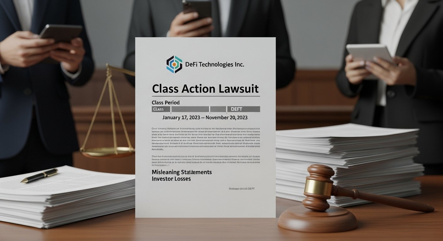 What is the DeFi Technologies Inc. (DEFT) class action lawsuit