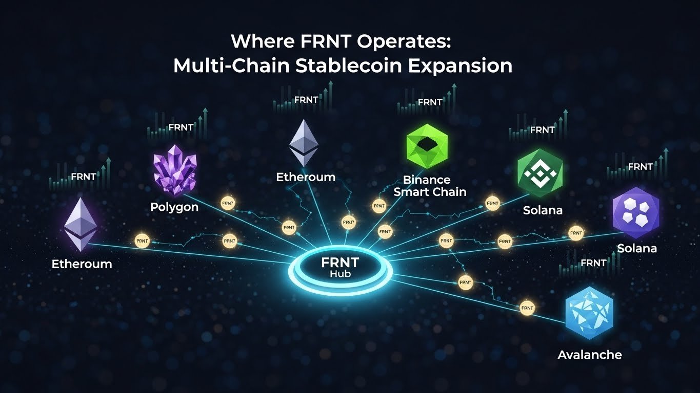 Where FRNT Operates Multi-Chain Stablecoin Expansion