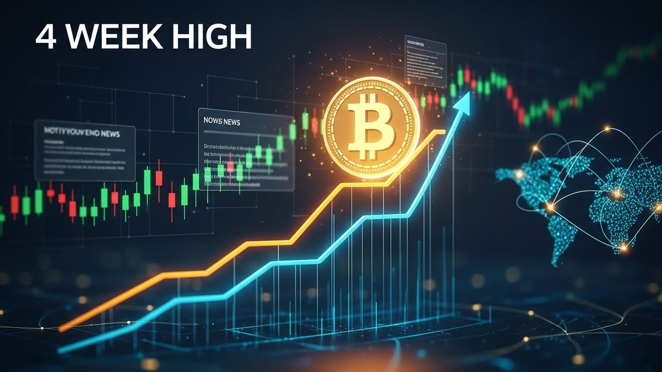 Why Bitcoin climbed to the highest level in four weeks