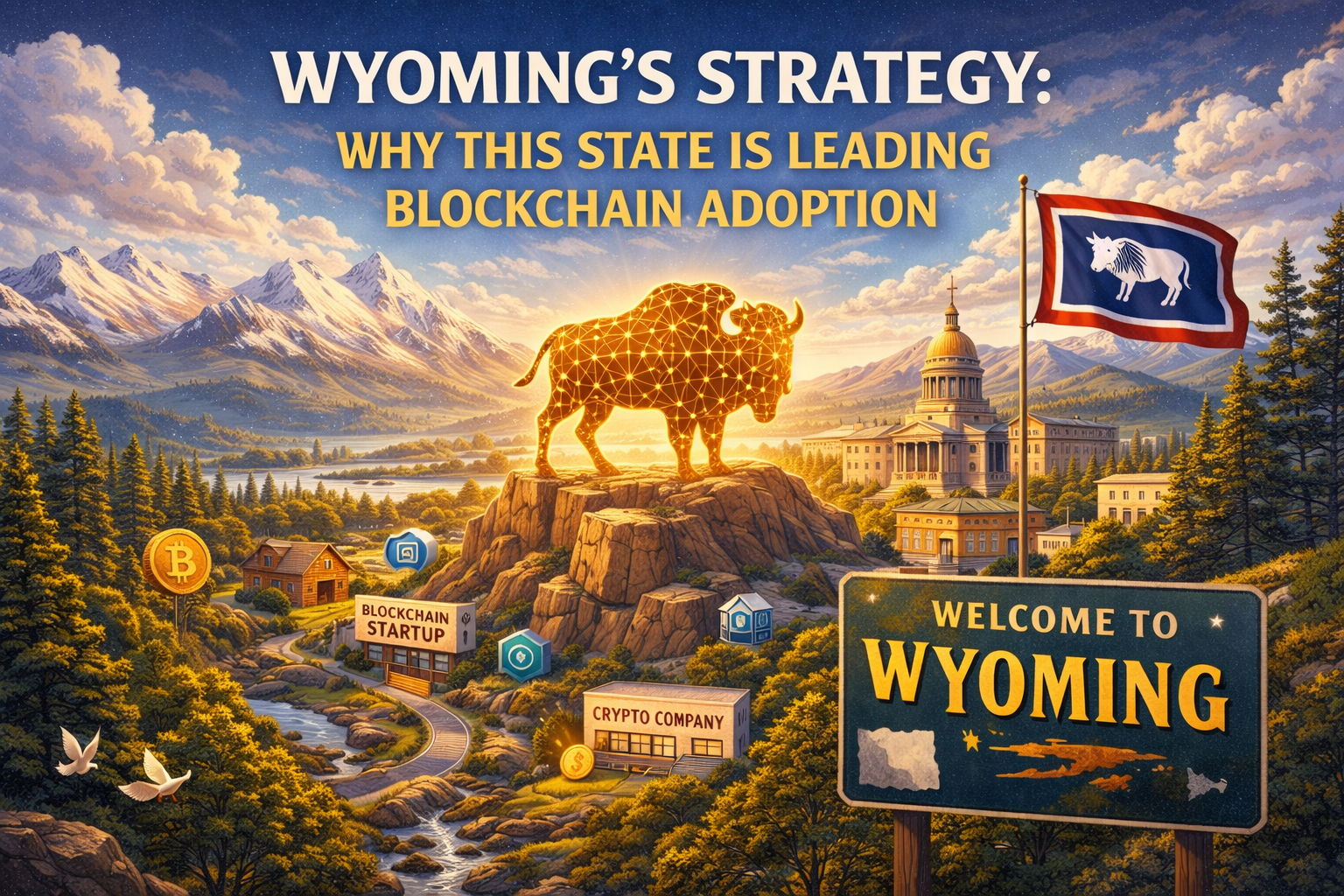 Wyoming’s Strategy Why This State Is Leading Blockchain Adoption