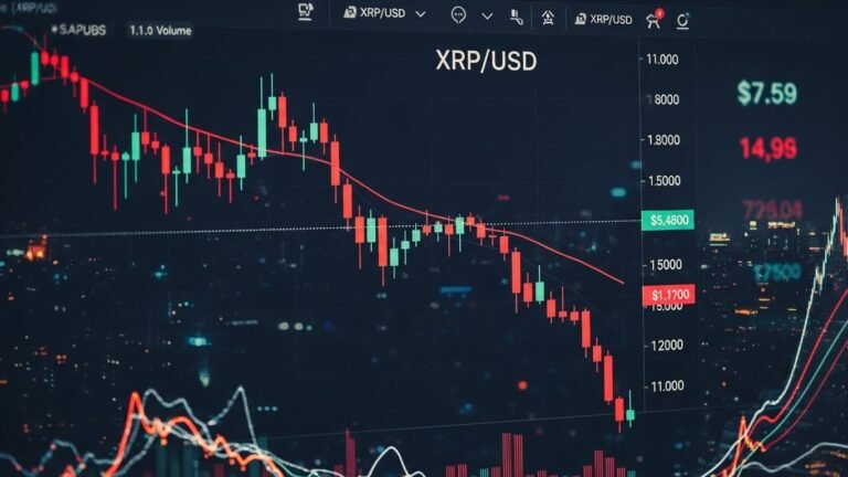 XRP USD Dips