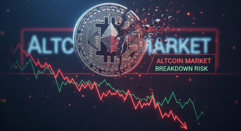 Altcoin Market Breakdown Risk: Is a $500B Crash Next?